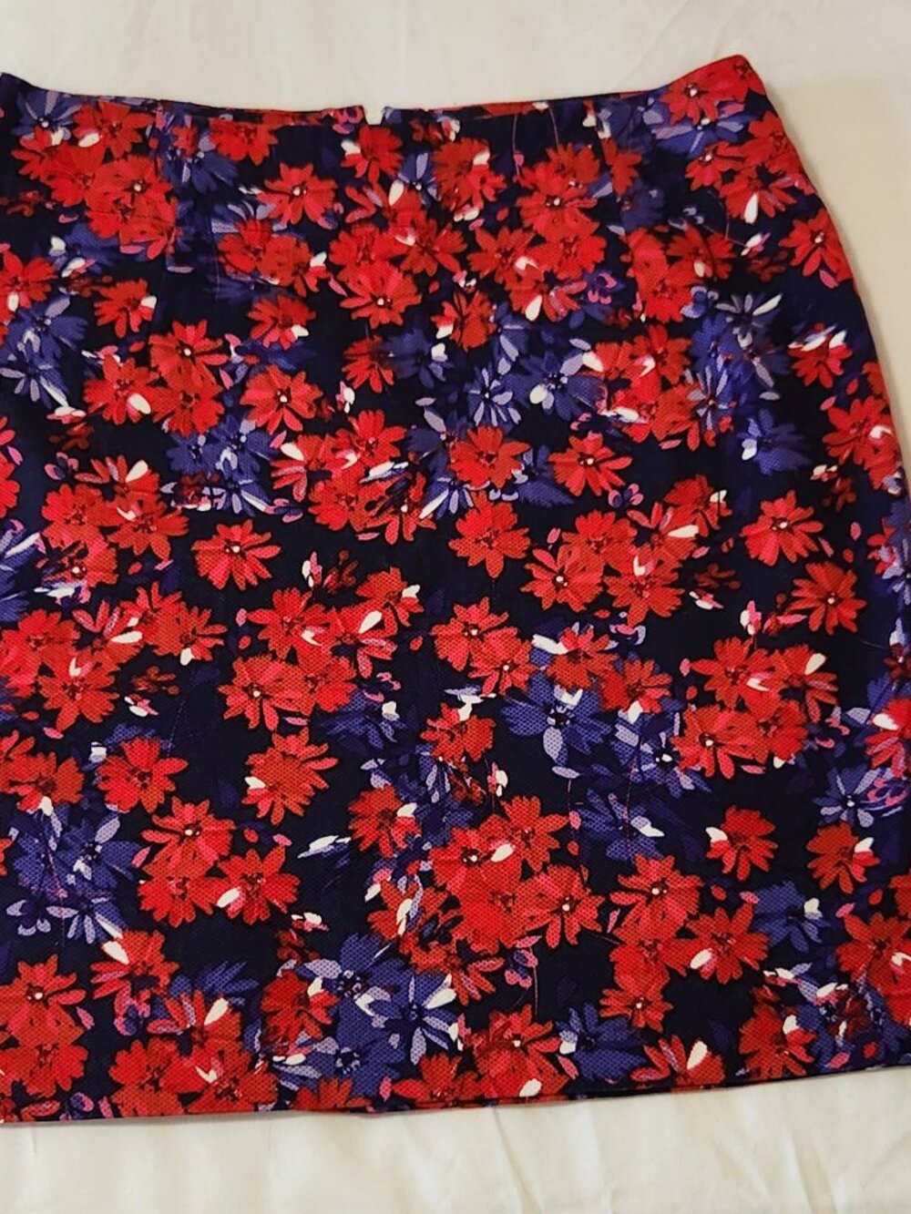 Womens Signature Collection Floral Design Pencil Skirt
